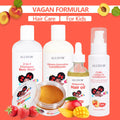 Kids Best Organic Hair Care & Styling Products Curly Set Shampoo and Conditioner Hair for Black Kids Private Label