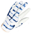 Drop Shipping OEM Left Hand White Soft Leather Breathable Professional Men's Golf Glove