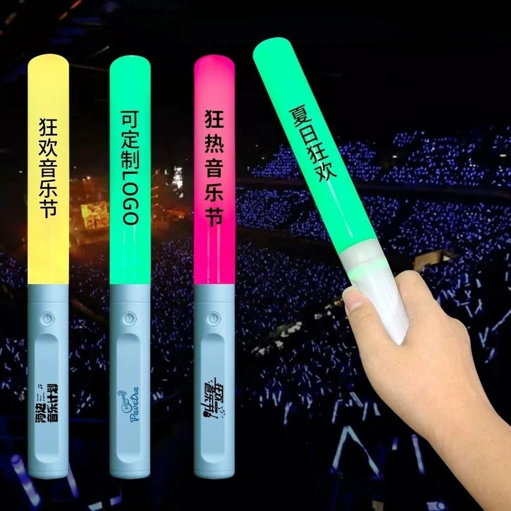 Factory Direct 15 Color Glow Stick DMX Controlled LED Fluorescent Stick for Graduation Ramadan Concert Support Cheering Idol