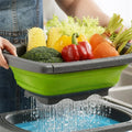 Hot Sale on  square Shape Basket Strainer Plastic Collapsible Strainer