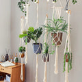 Different Styles Factory Wholesale Flower Pot Holder Macrame Plant Hangers Hanging Planter Basket