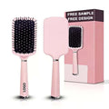 Custom Logo Air Cushion Comb Hair Straightener Brush with Soft Bristles Massage Hair Brush Curly Hair Brush for Hair Styling