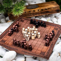 Exquisite Hand-Painted Polyresin Viking Chess Pieces Set WJB13 Medieval Norse Fantasy Tabletop Board Game Collectible Figurine