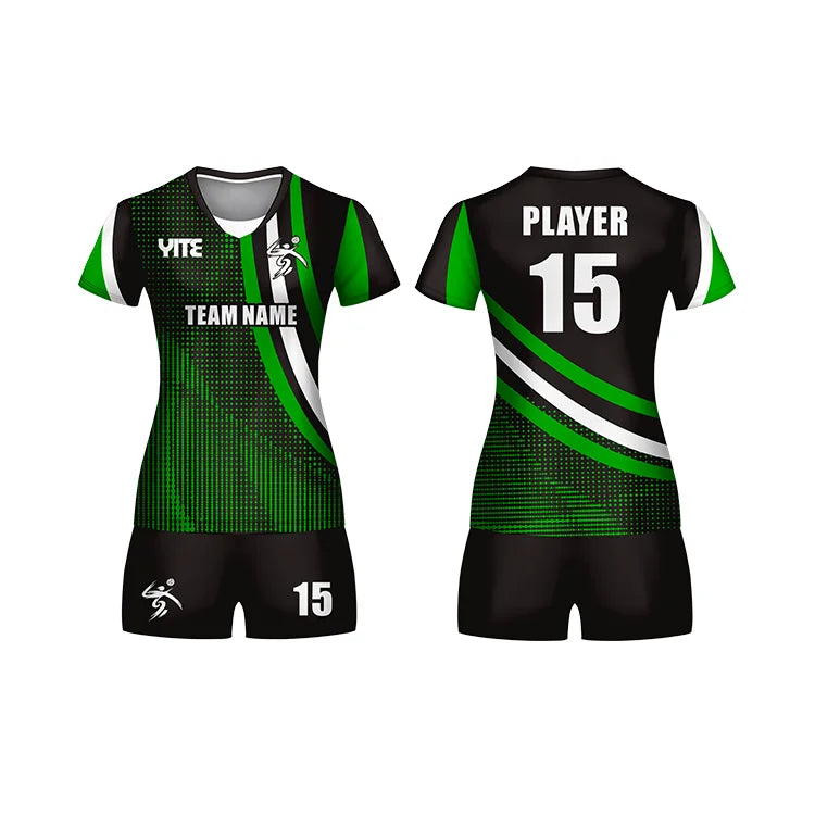 Hot Sales Spartan Volleyball Jersey Unisex Latest Design Sets 100% Polyester Quick-drying Comfortable Customizable