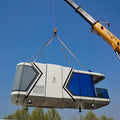 Prefab tiny house manufacturer luban cabin 20ft container mobile prefabricated houses with bedroom