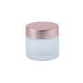 5g 10g 15g 20g 30g 50g 100g Skincare Cosmetic Packaging Rose Gold Lid Glass Cream Jar
