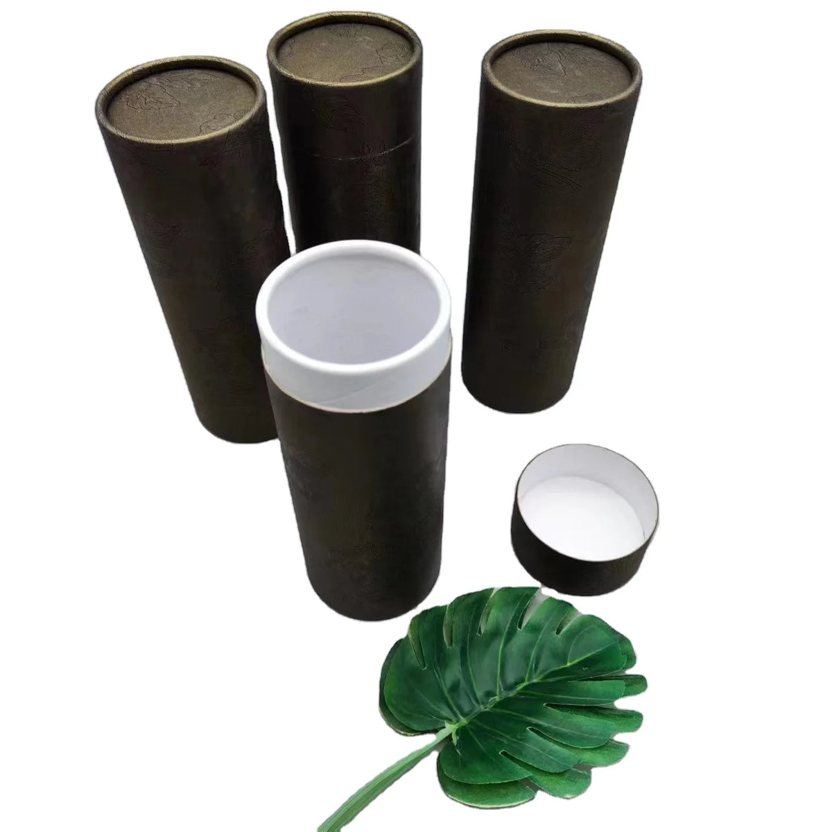 Custom High Quality Eco Friendly Cardboard Cylinder Round Gift Paper Tube for Wine Bottles Packaging Box