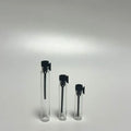 Travel Slim Mini Glass Sample Tester Vial 1ml 1.5ml 2ml 3ml 5ml Perfume Oils Bottles with Easy Open Cylinder Shape