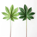 2024 Hot Sale Artificial Plastic Leaves for Home Decor Flowers Arrangements Leaves