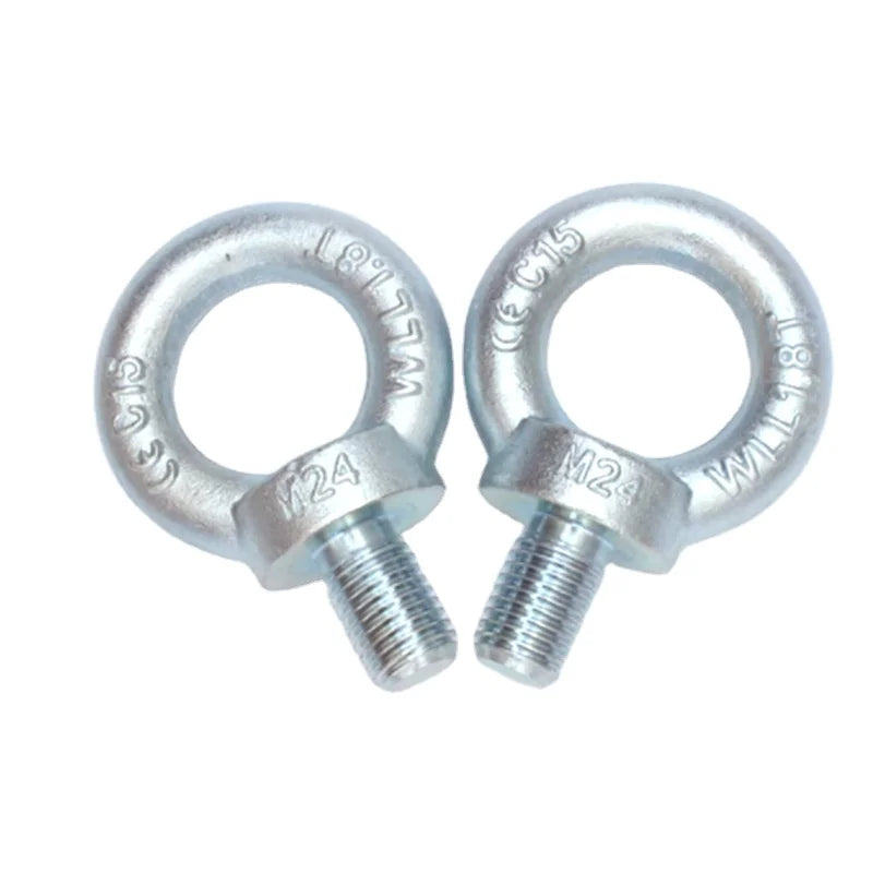 Factory Direct Sale DIN580 Lifting EyeBolt Carbon Steel Zinc Plated Eye Screw with Plain Finish