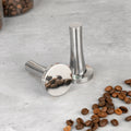Factory Stocked 1PCS Eco-Friendly Flat Base Stainless Steel Coffee Tamper Grind Coffee Powder Hammer Press Tool