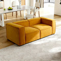 OEM ODM Sectional Sofa Living Room Velvet Corduroy Linen Fabric Luxury Modular Sofa Couch Modular Modern Hotel Lobby Apartment