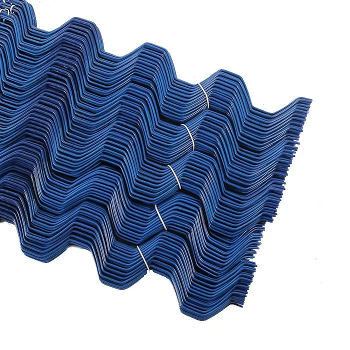 2023 New Product Galvanized Plastic Coating C Channel Wiggle Wire for Agricultural Greenhouse Film Lock Profile Wiggle Wire