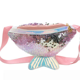 Waist Bag Kids Fanny Pack Sequins Fashion Waist Bags unicorn Waist Pack Kids Purse