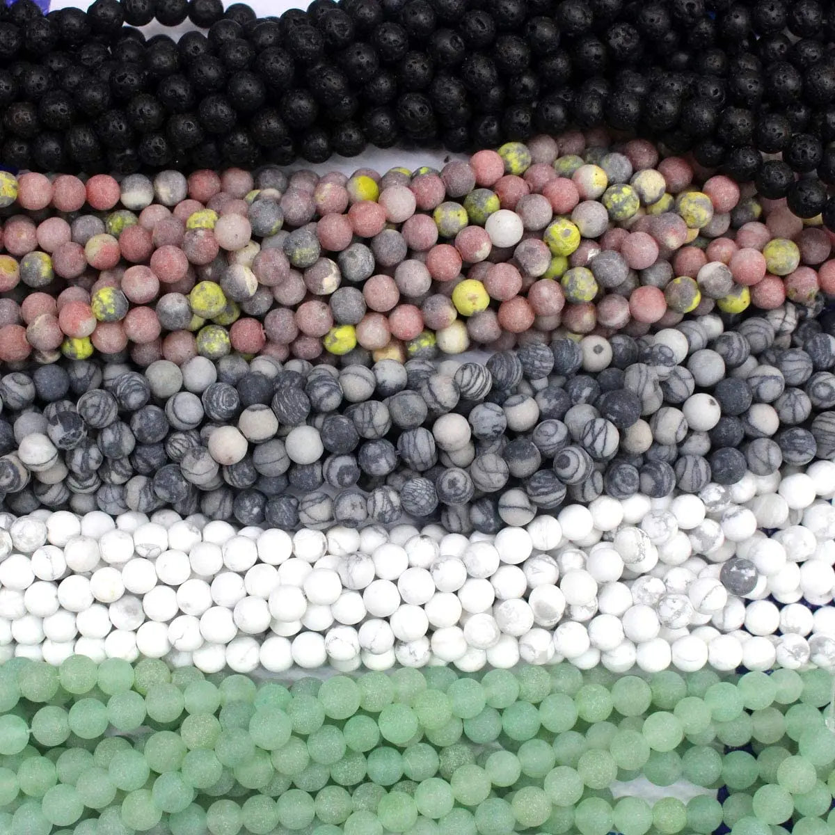 Stocked High AAA Grade Variety Chakra Healing Onyx Agate Beads Natural Gemstone for Jewelry Making