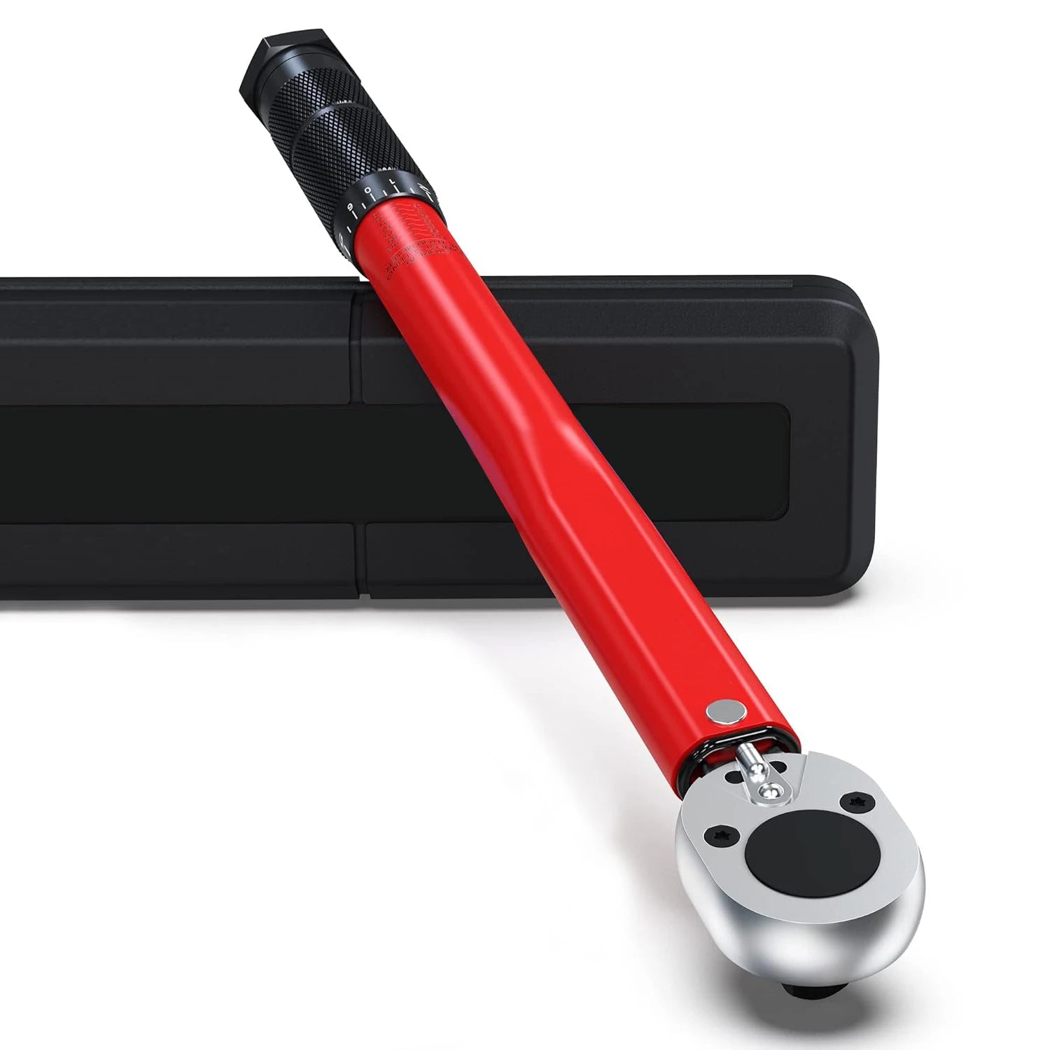 YUHANG 3/8-Inch Drive Click Torque Wrench 10-80 Ft-lb./13.6-108.5 Nm DIY Grade Carbon Steel OEM Customization Support