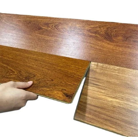 8MM MDF HDF AC1 Herringbone Laminate Flooring Click Installation Living Room Modern Design 5 Year Warranty Embossed Pressed