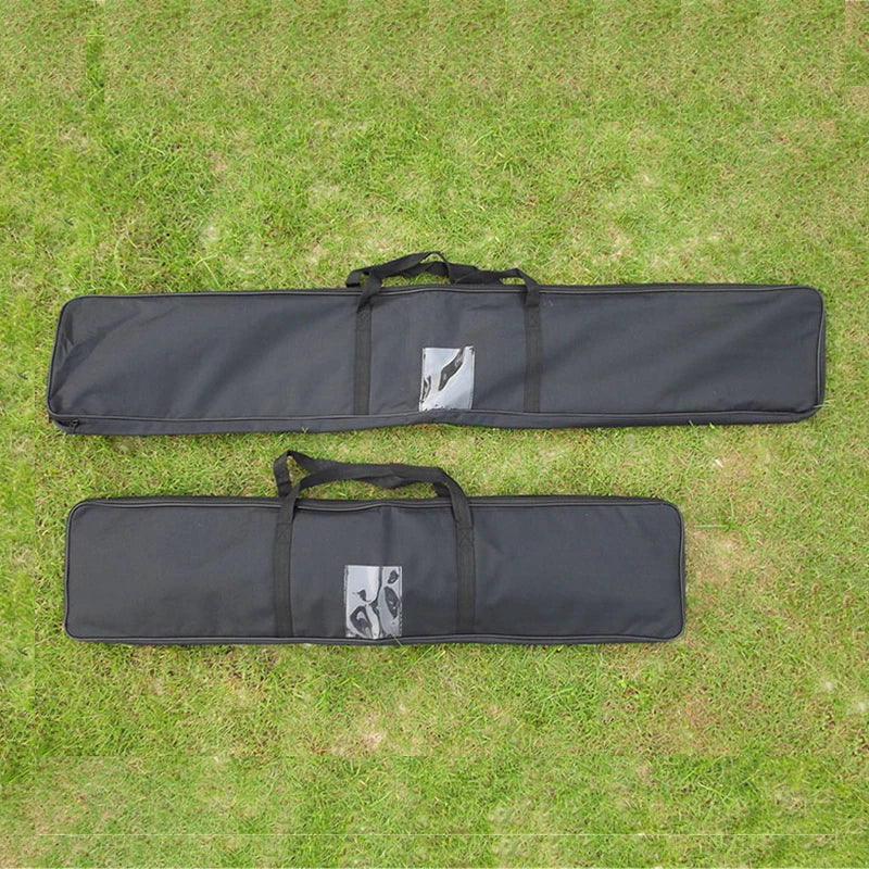 Black 600D Oxford Cloth Carry Bag for Beach Flag Pole Portable Pole Flag Set Bag With Zipper
