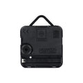 S001 17 MM Eclectic Quartz Clock Inserts Plastic Square April Fool's Day Quartz Clock Movements