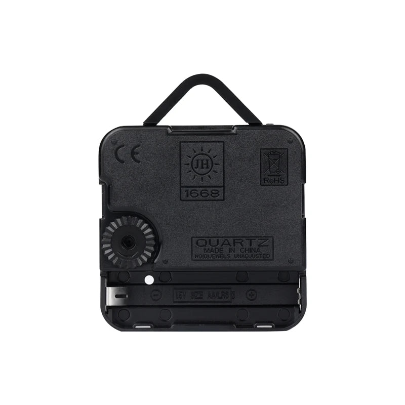 S001 17 MM Eclectic Quartz Clock Inserts Plastic Square April Fool's Day Quartz Clock Movements