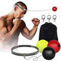 KWO Agility Machine Reaction Training Children Kids Fight Rubber Pu Leather Speed Game Head Band Punch Boxing Reflex Ball