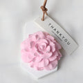 FinRu Decoration Car Interior Hanging Wardrobe Air Freshener Scented Ceramic Aroma Flower Essential Oil Fragrance Diffuser