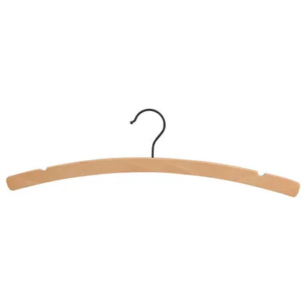 Solid Wood Hanger Shirt Sling to Dry Clothes Household Clothes Non-slip Non-marking Wooden Wooden Clothes Hanger