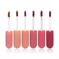 Private Label Vegan Makeup Lip Gloss Waterproof Pigment Nude Brown Matte Liquid Lipstick