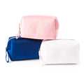 Custom Toiletry Bag for Women Plush Cosmetic Makeup Bag Organizer Aesthetic Cosmetic Organizer Preppy Cosmetic Bag for Purse