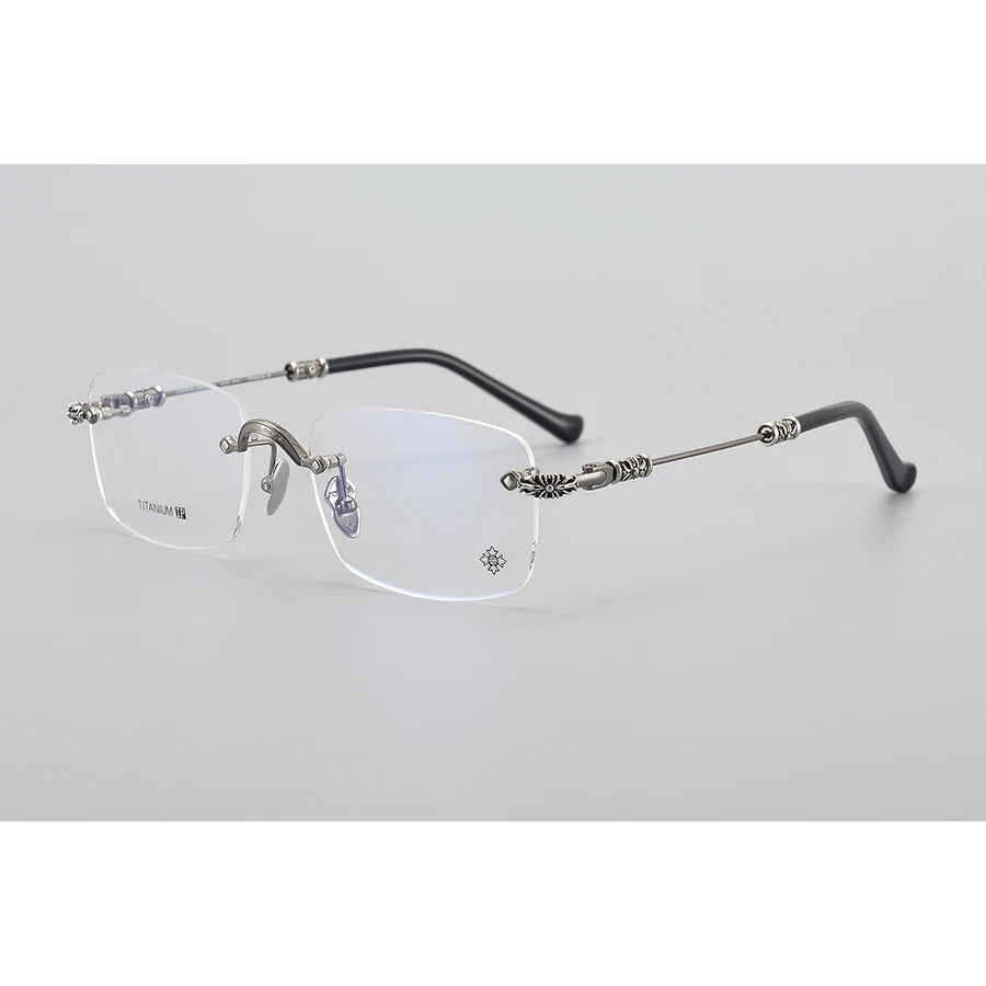 CH5813 High Pure Titanium Optical Frame Good Quality Glasses for Men and Women Eyeglasses Frames 2025
