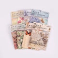 30pcs/pack Bouquet-like Love Series DIY Material Paper Retro Artistic Journal Decoration Base Paper 8 Models