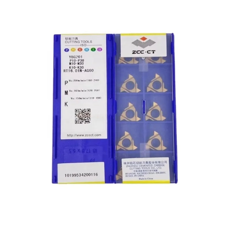 ZCC RT16.01W/N PVD/CVD Coated SUPER HARD Carbide Inserts for Cast Iron External Turning CNC Lathe Cutter Tools