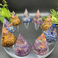 Hot Sale Natural Quartz Healing Stone Energy Generator Crystal Meditation Pyramid for Spiritual