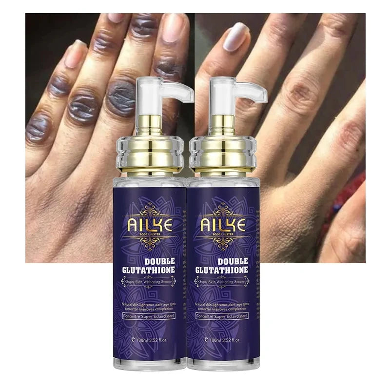 For AILKE Super Vitamin C Skin Lightening Serum Peptide- and Shea Butter-Based Whitening Face & Body Corrector for Dark Age