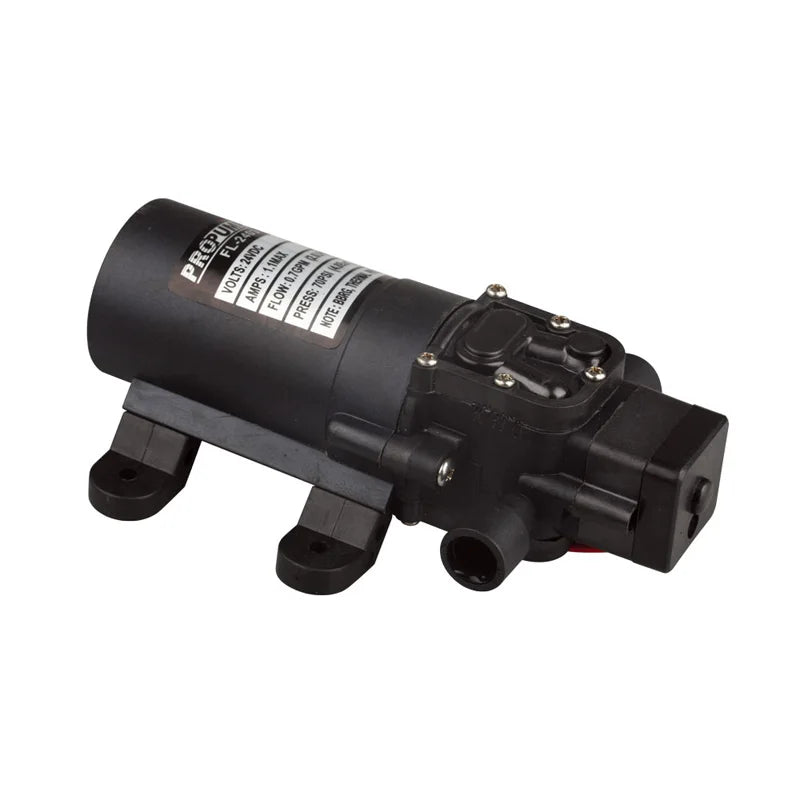 Flo-2203 2.6lpm 70psi 12v Dc Diaphragm Pumps Electric Water Knapsack Agricultural Sprayer Pump with 1/2" Internal Thread Inlet O