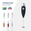 Handheld Electric Double Spring Whisk Head Matcha Stainless Steel Milk Frothercoffee & Tea Tools Kitchen Latte Milk Brother