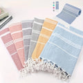 High-quality Turkish Beach Towel Cotton Over Sized for Beach Bath Pool Gym Yoga Pre-washed Lightweight Quick Dry
