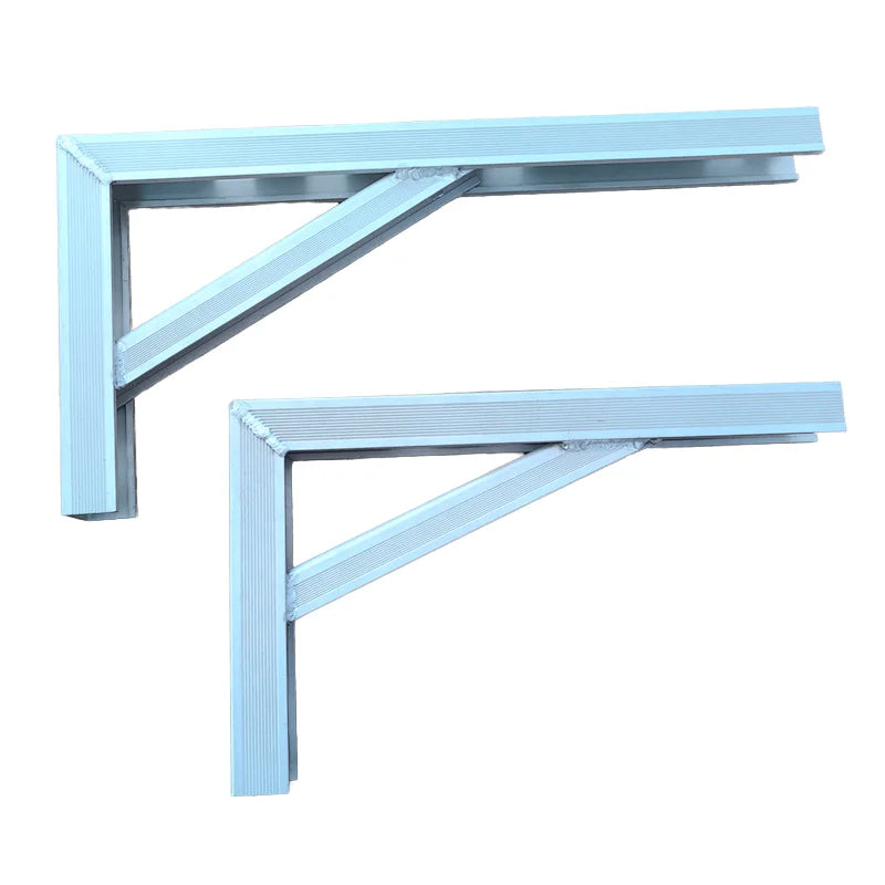 Factory Supply Premium Welding Aluminum Air Conditioner Mounting Bracket Wall Mount Hanger Bracket for Split AC Outdoor Unit