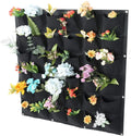 Multi-Pocket Wall Hanging Planter with Felt Pouch Indoor/Outdoor Balcony Use Optimal for Garden Flower or Vegetable Growth