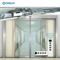 Oredy 300kg ORD-500 Sliding Door Automatic Aluminum Double Sliding Door Sensor  System with Remote Control