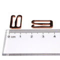 High Quality 10mm Bra Straps Accessories OEM Service Metal Ring and Slider Hook for High Quality Lingerie