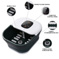 Factory OEM Cheap Foldable Foot Spa Massager with Removable 16 Massage Rollers Heating & Timer for Foot Bubble Bath