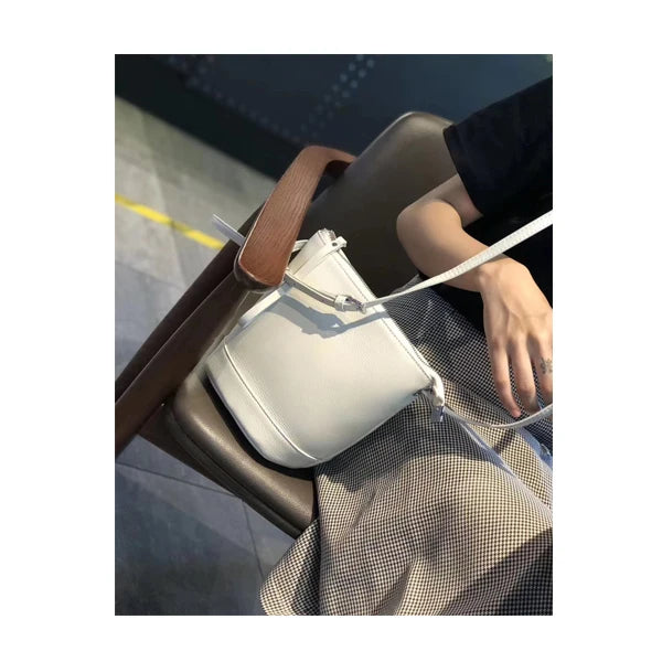 Genuine Leather Bucket Bag Women Hand Bags Crossbody Handbags for Women Ladies Fashion Handbags Tote Hand Bag