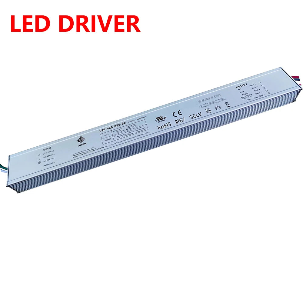 Juson 110 Volts Input AC170 265V LED Driver 5-Year Warranty with 100W 200W 400W 500W 1000W 1500W 2000W 36V 48V for LED Lighting