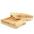Sink Deck Bathtub Shower Dish Bathroom Hand Craft Wooden Soap Case