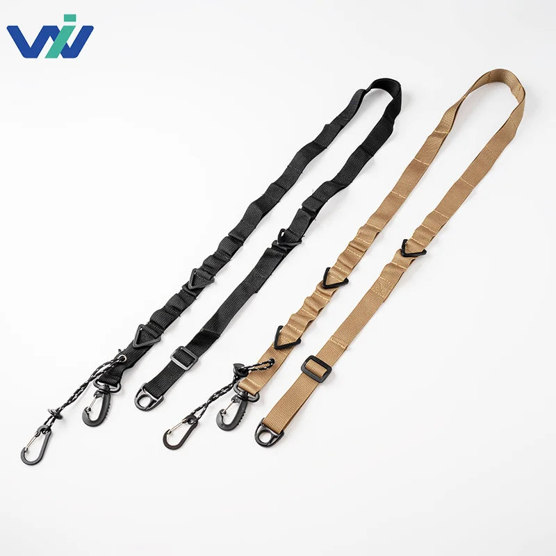 Multi-Functional Jacquard & Offset Printing Polyester Lanyard Outdoor Camping Clothesline with Hanging Storage Strap Rope