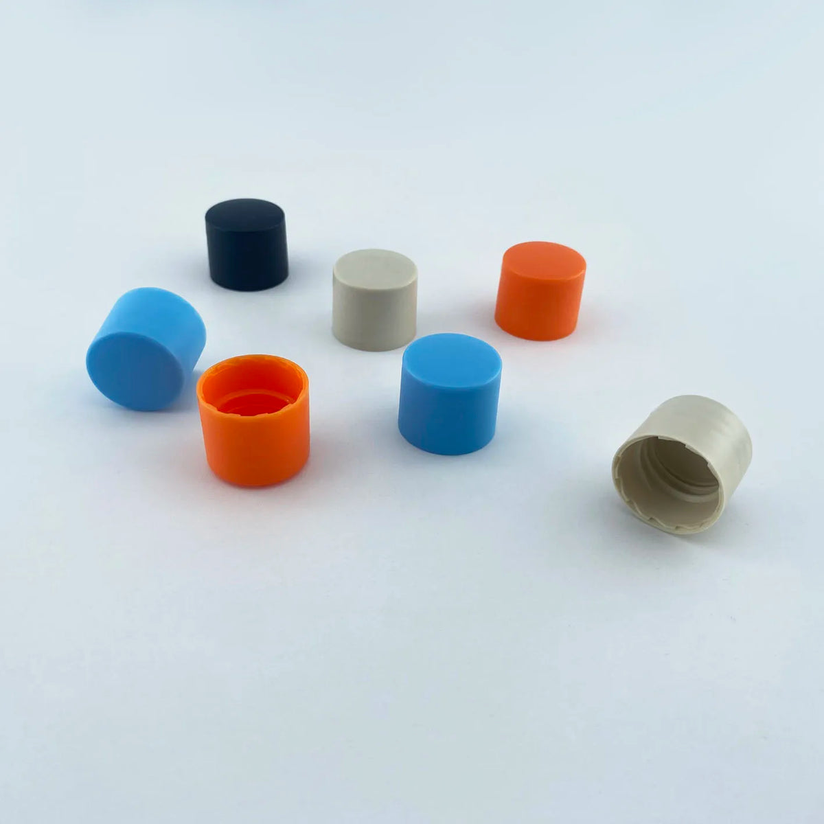 18 MM 415 Screw Cap Frosted Surface Mini Diameter Sub-pack Cap 1.3 Wall Thickness CT Caps