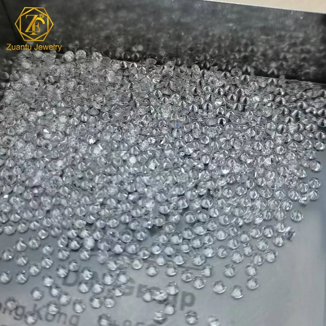 Wholesale Fancy Lab Diamond HPHT CVD Labgrown Diamond Bulk IGI Certified Round Cut Synthetic Lab Created Loose Lab Diamond