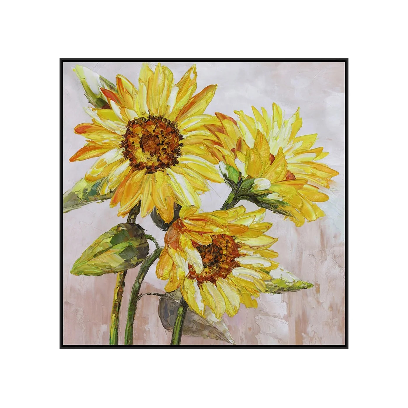 Hot Selling Modern Design Flower Oil Painting and Canvas Art Wall Art for Home Living Room