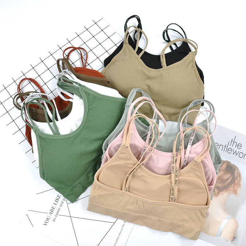 Sale Ladies Camisole Tank Top Women U Back Summer Sports Tank Top Women